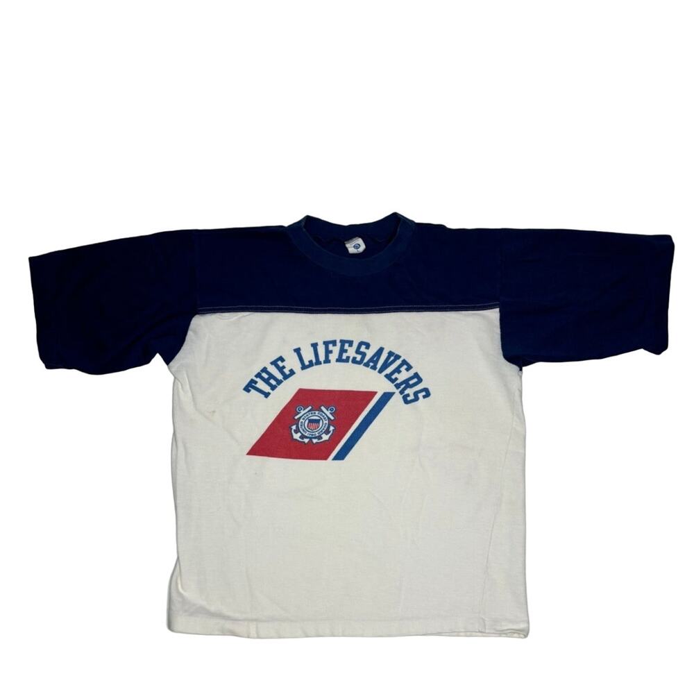 Vintage USA coast guards shirt “the lifesavers” size Large